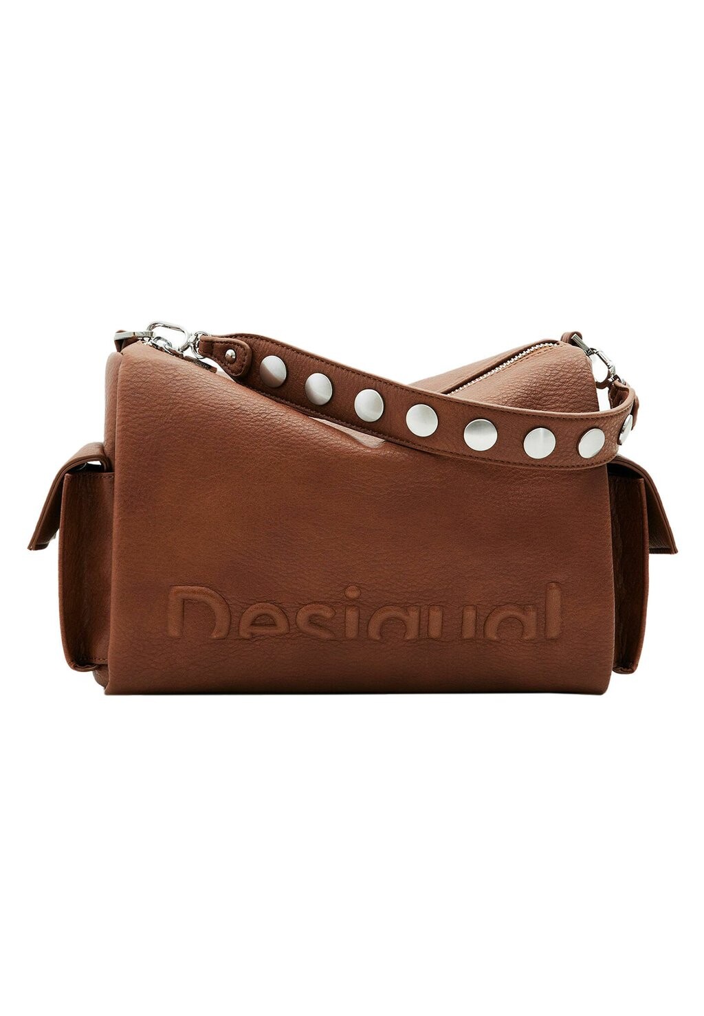 

Сумка Desigual MIDSIZE HALF LOGO, коричневый