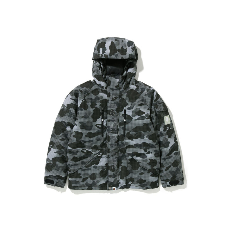 

Пуховик мужской A Bathing Ape, фиолетовый