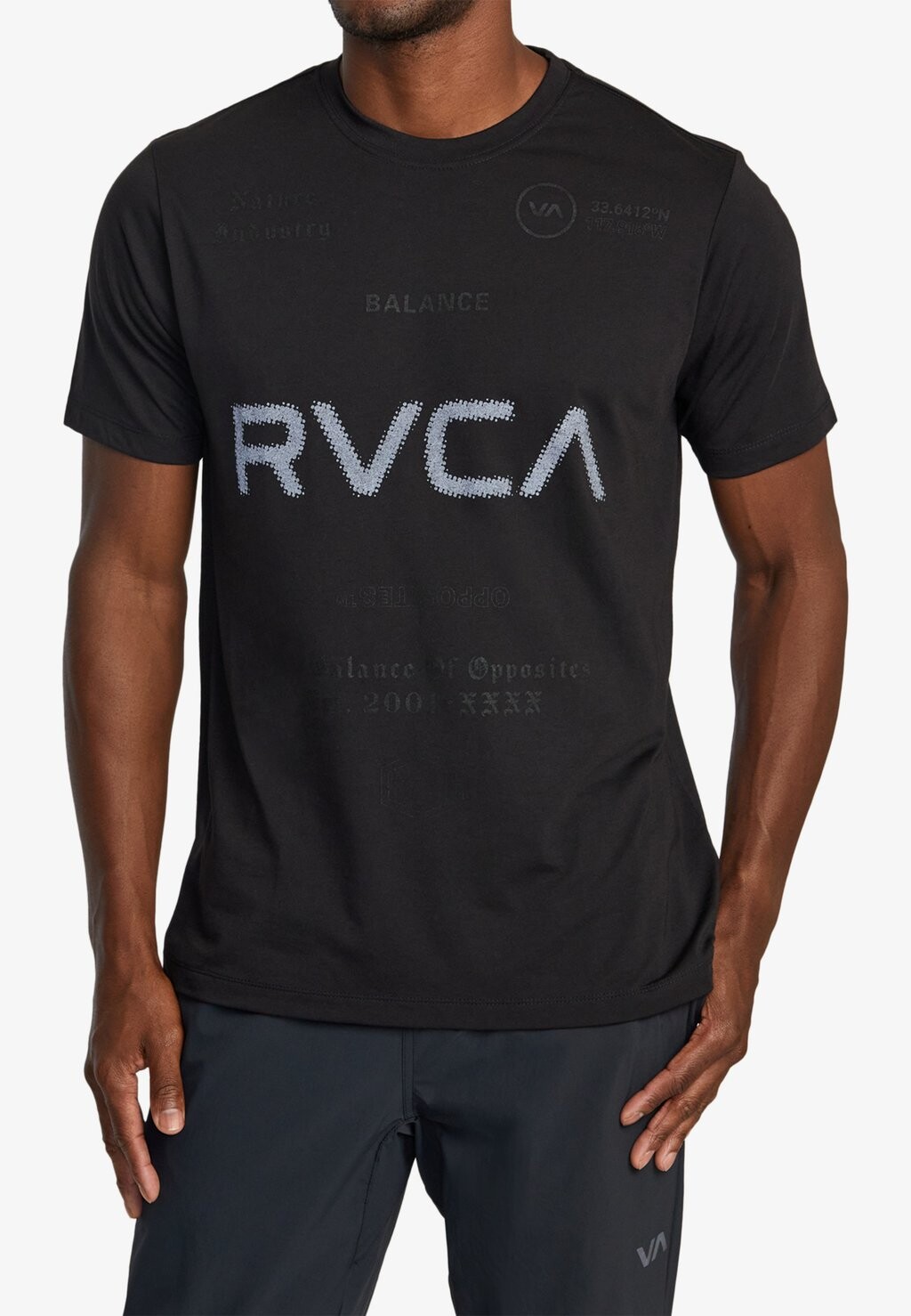 

Футболка с принтом Va Sport RVCA, цвет bl