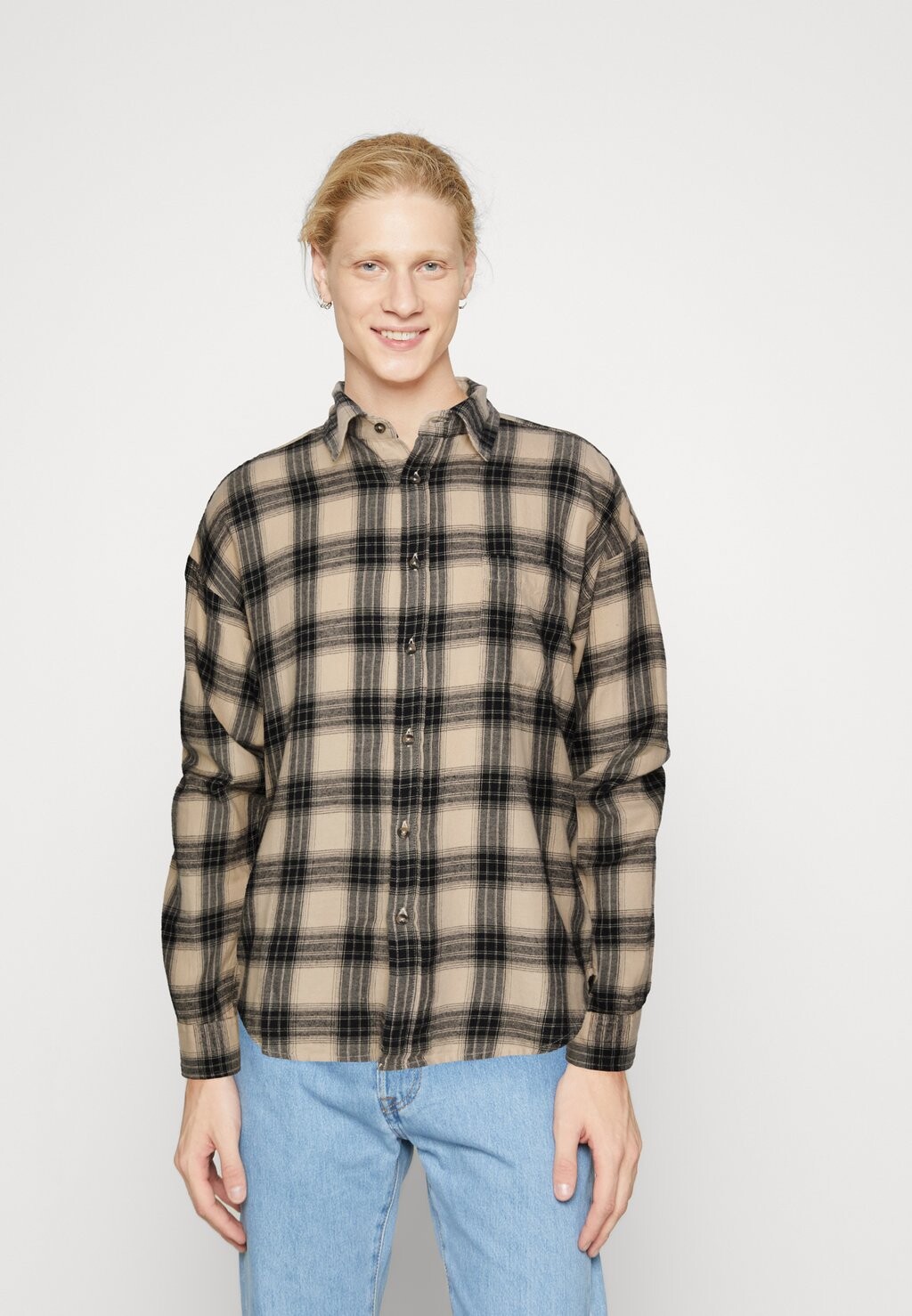 

Рубашка SKATE BDG Urban Outfitters, экрю