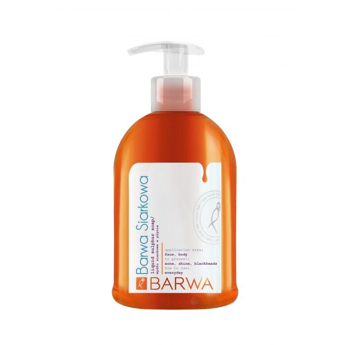 

Мыло Anti Acne Sulphuric Liquid Soap Barwa, 300 ml