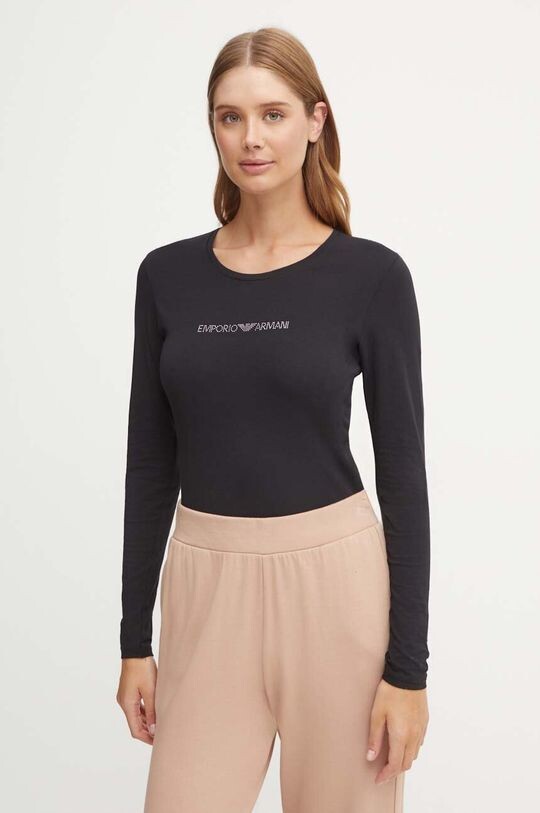

Лонгслив Emporio Armani Underwear, черный