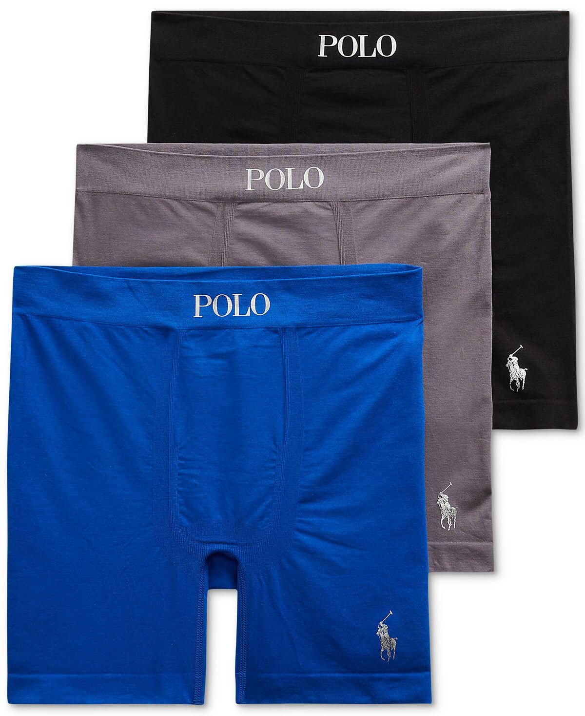 

Комплект мужских бесшовных боксеров из трех комплектов Polo Ralph Lauren