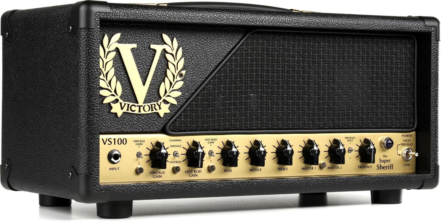 

Усилитель Victory The Sheriff 100, 100-ваттная ламповая головка