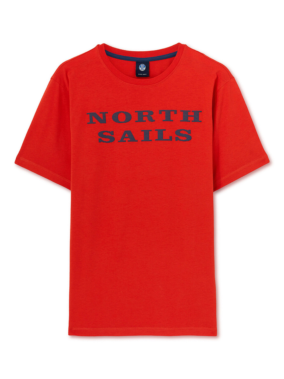 

Футболка с коротким рукавом и принтом North Sails, красный