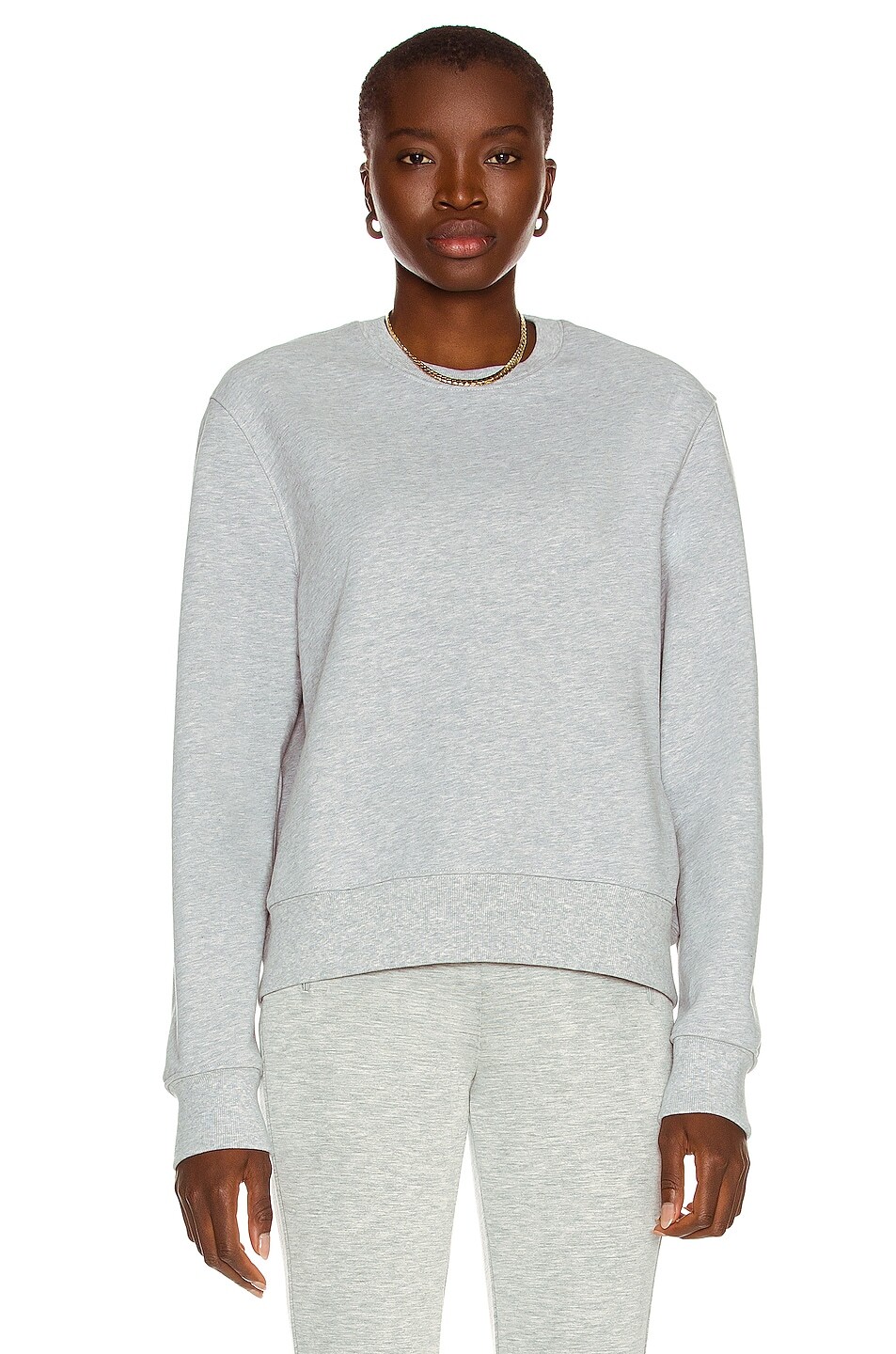 

Топ Wardrobe.Nyc Track, цвет Grey Marl