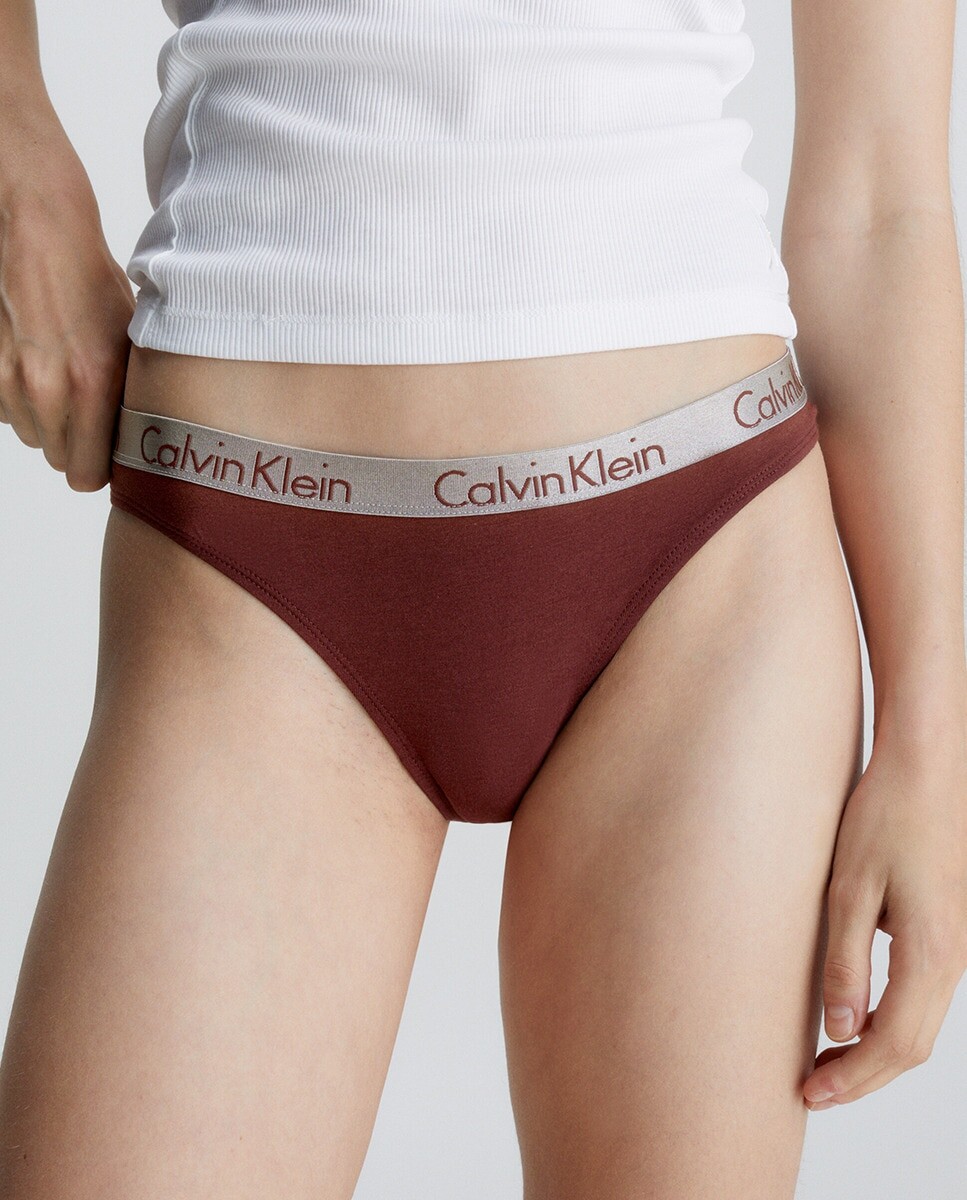 

Набор из 3 стрингов - Radiant Cotton Calvin Klein, мультиколор