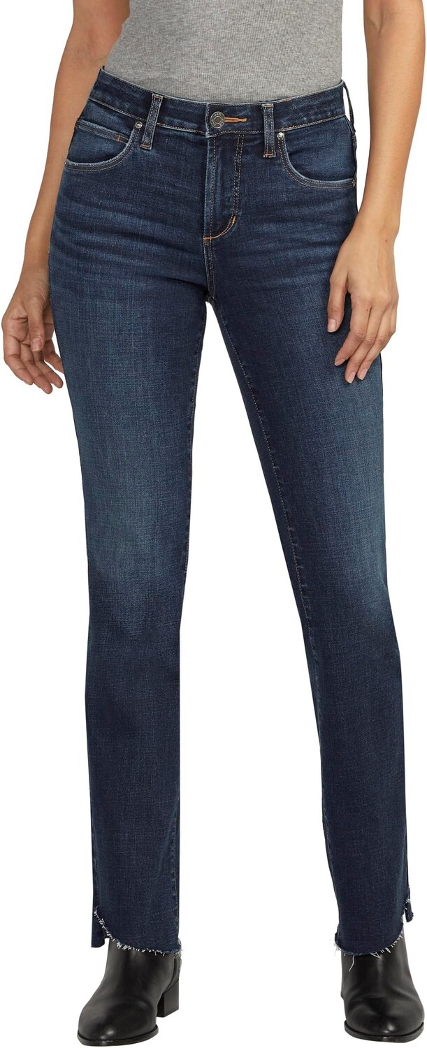

Джинсы Eloise Mid-Rise Bootcut Jeans Jag Jeans, цвет Brisk Blue