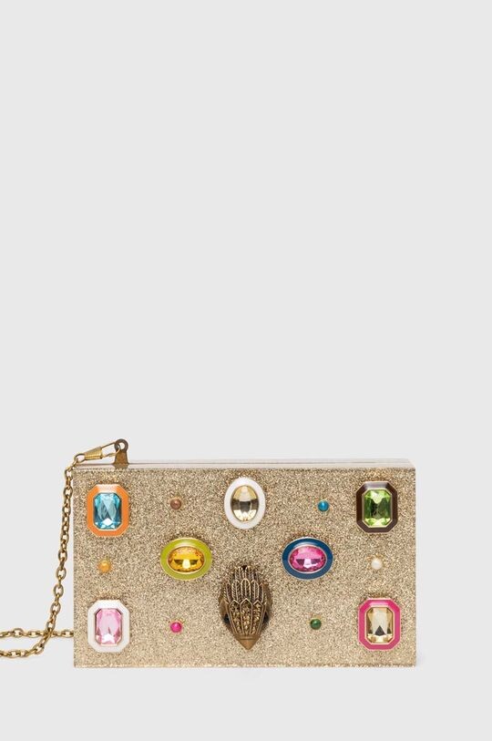 

Клатч PERSPEX BOX CLUTCH GEM Kurt Geiger London, золотой