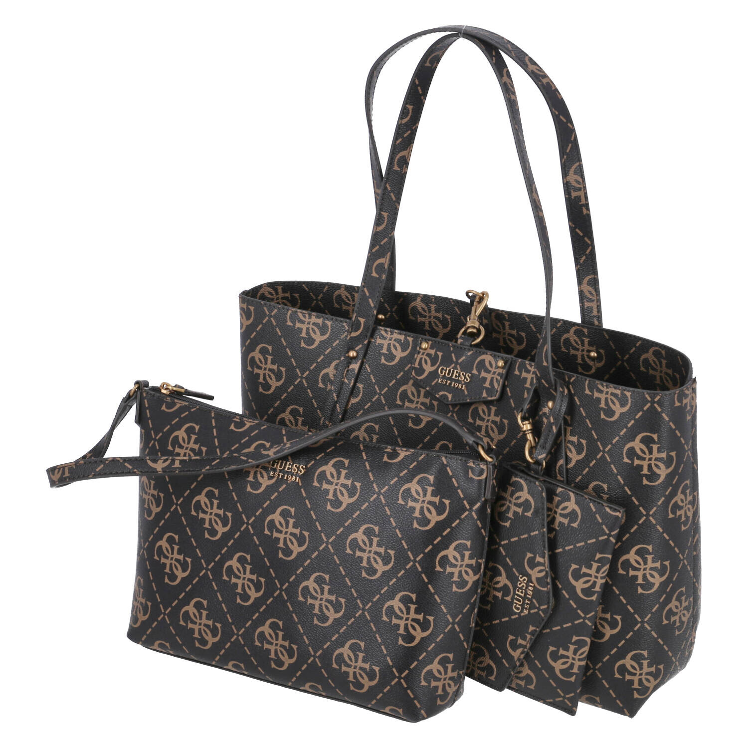 

Сумка через плечо Guess Tote Bag BRENTON, коричневый