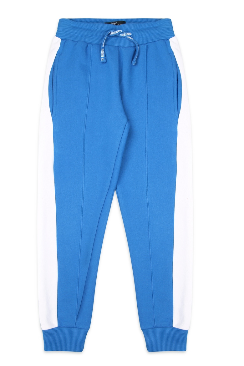 Спортивные брюки с контрастами Threadboys, синий спортивные брюки с контрастами ombre серый