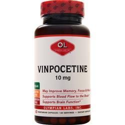 цена Olympian Labs Винпоцетин (10 мг) 60 вег капсул