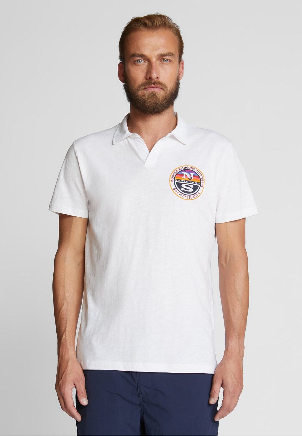 

Рубашка поло Bedrucktes North Sails, цвет weiss