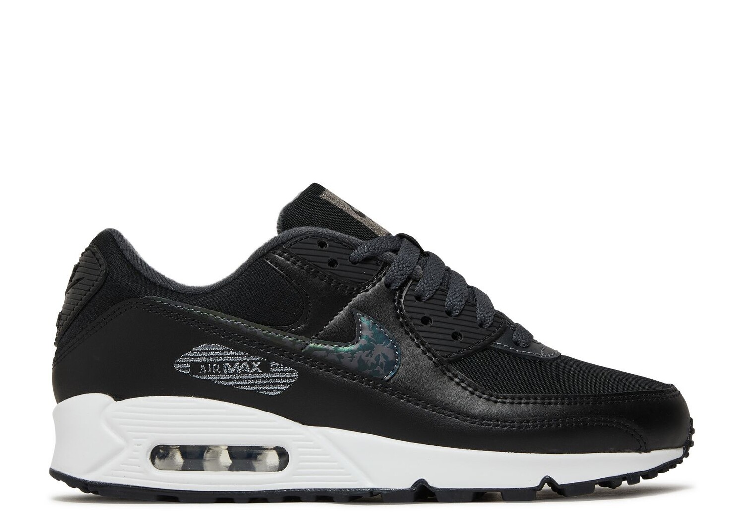 

Кроссовки Nike Wmns Air Max 90 'Black White', черный