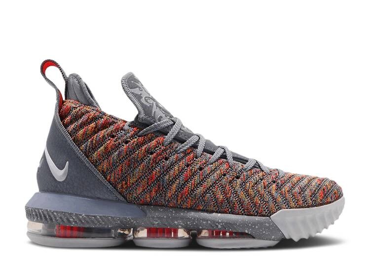 

Кроссовки Nike LEBRON 16 EP '20 20', разноцветный, Серый