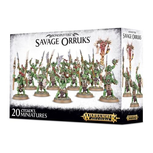 

Фигурки Bonesplitterz Savage Orruks Games Workshop