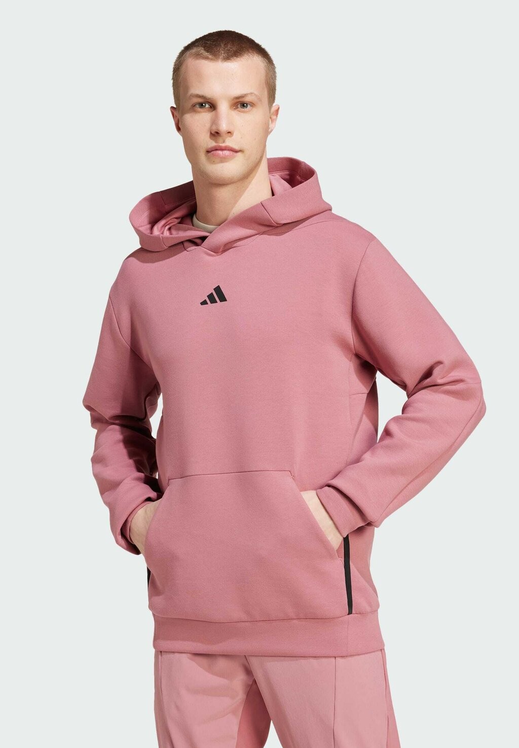 

Худи Designed For Training adidas Performance, preloved малиновый