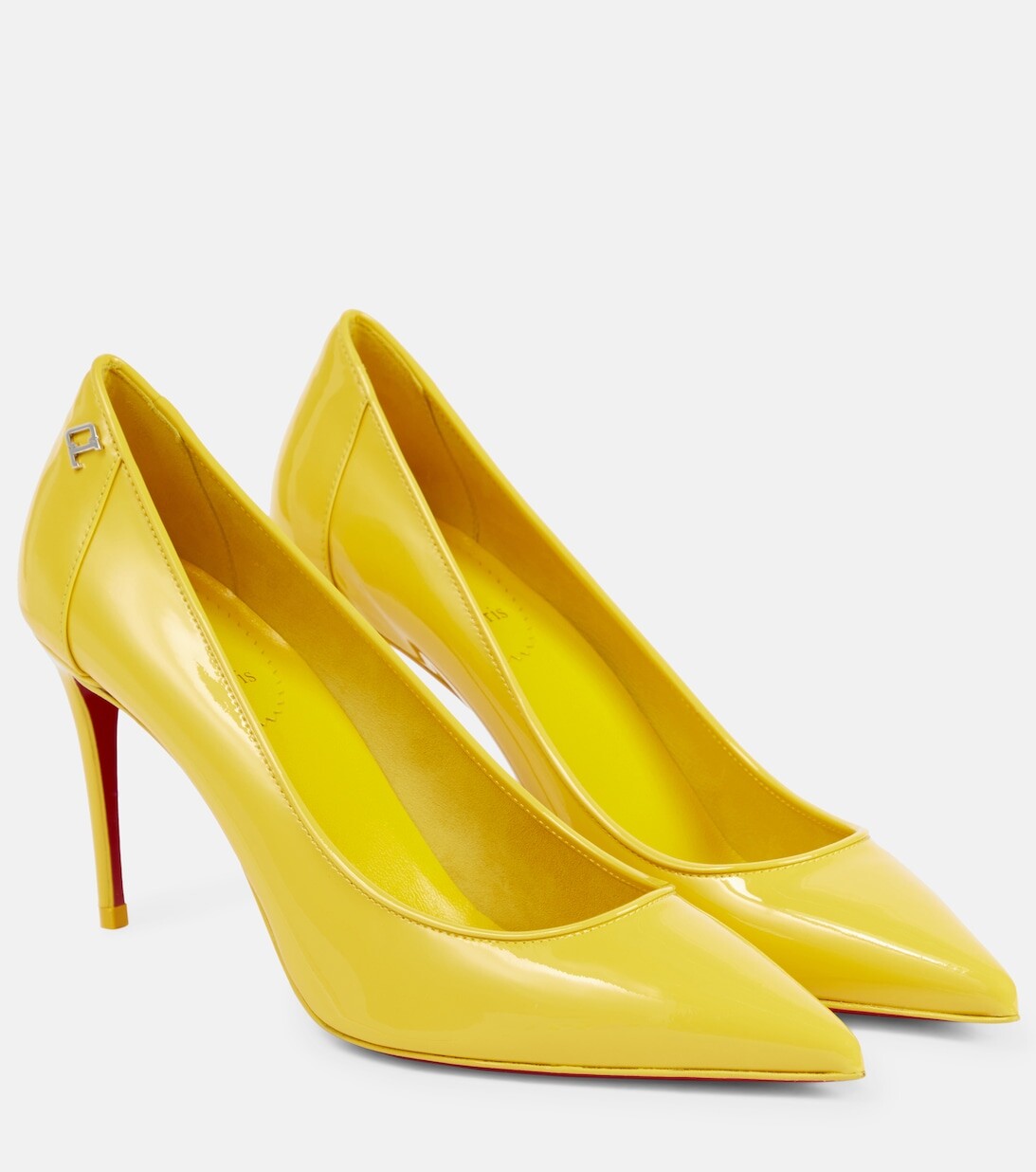 

Лакированные туфли Sporty Kate 85 Christian Louboutin, желтый