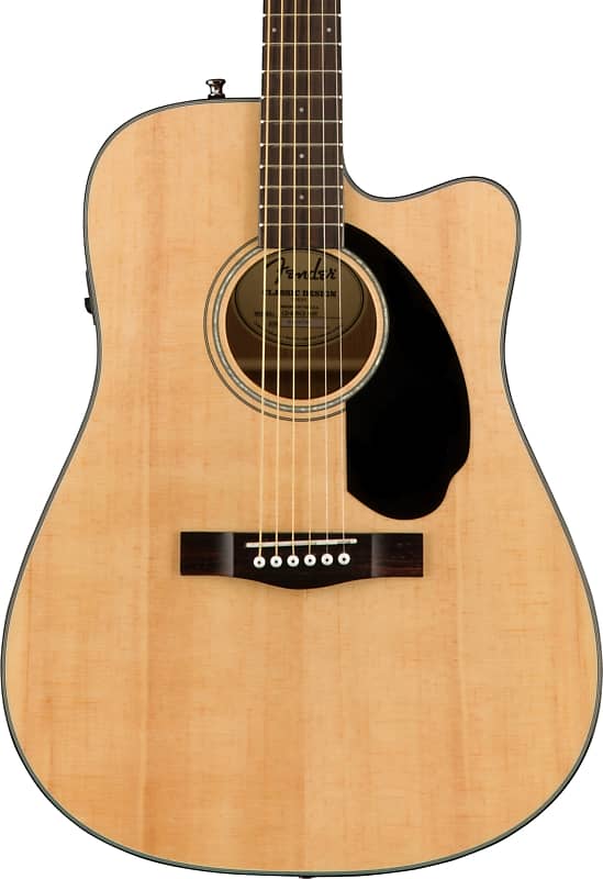 Акустическая гитара Fender CD-60SCE Dreadnought Acoustic Guitar, Natural