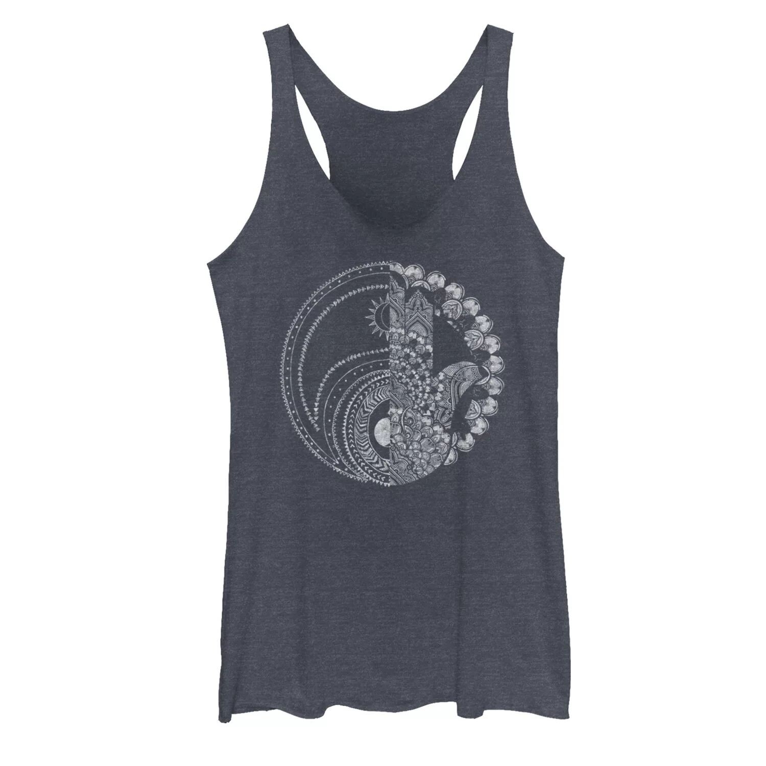 

Модная майка с разрезом для юниоров Hamsa Yin Yang