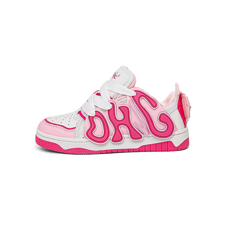 

Кеды, обувь для скейтборда унисекс с низким верхом Ohjc, цвет Girlish Pink