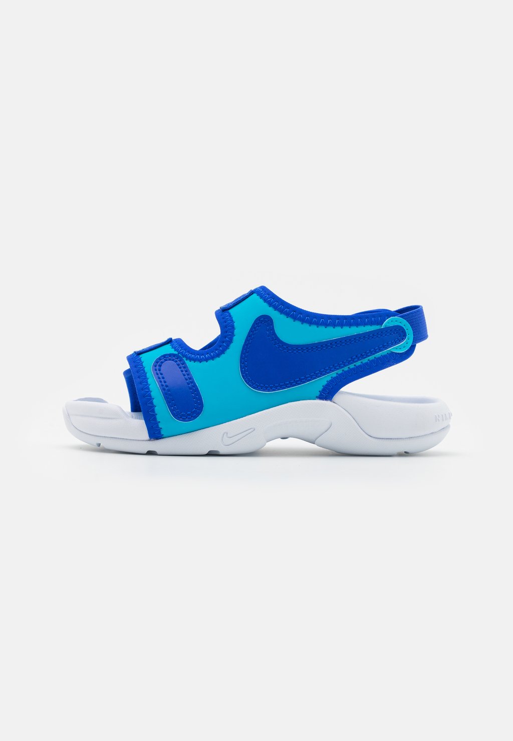 

Шлепанцы SUNRAY ADJUST 6 (PS) Nike, цвет blue lightning/racer blue/white