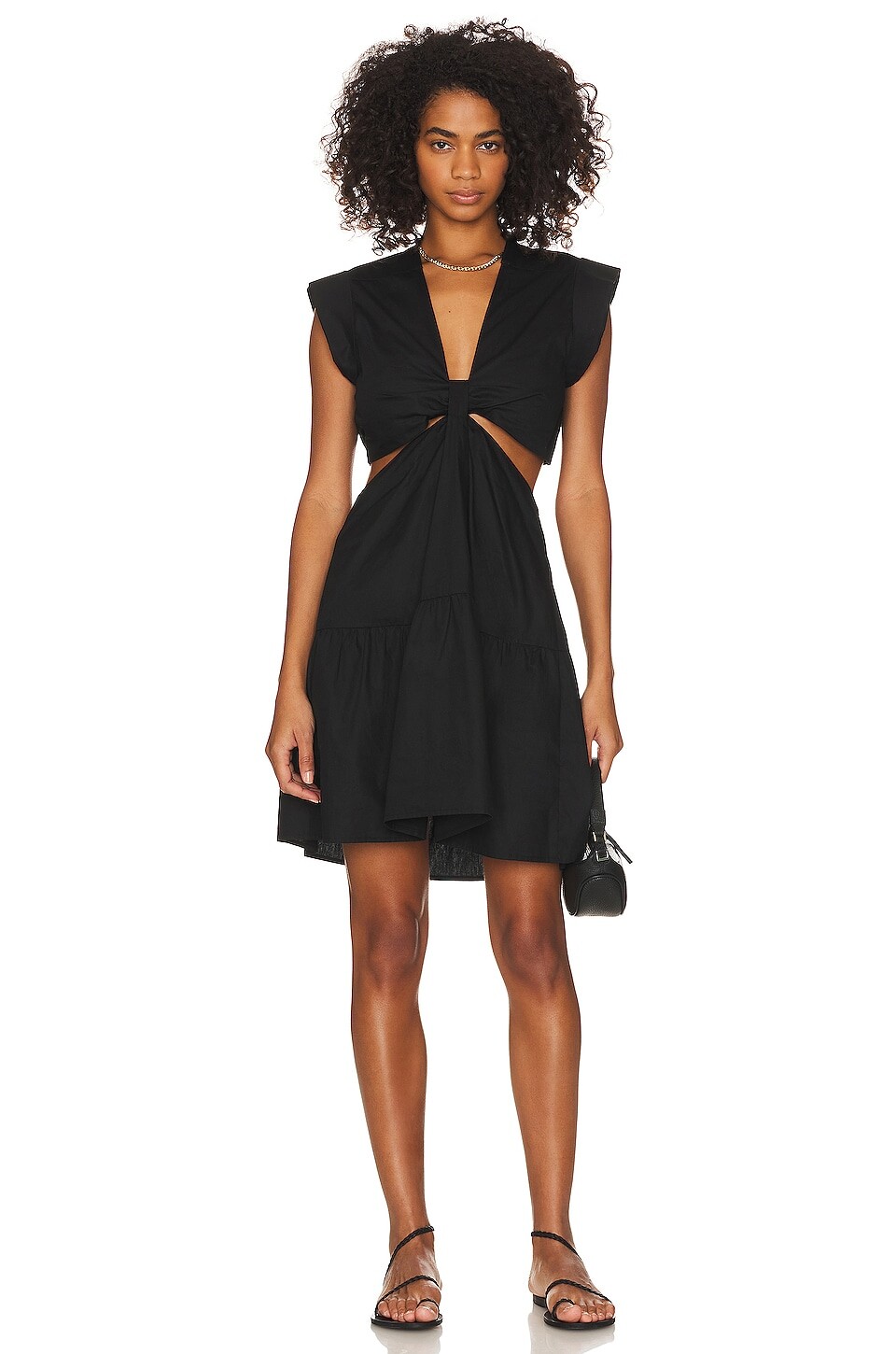 

Платье мини Steve Madden Amanda, черный