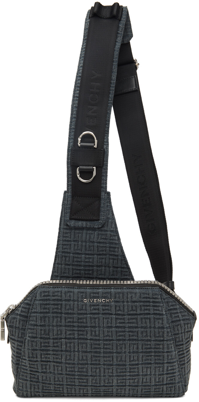 

Серая маленькая сумка Antigona U Givenchy