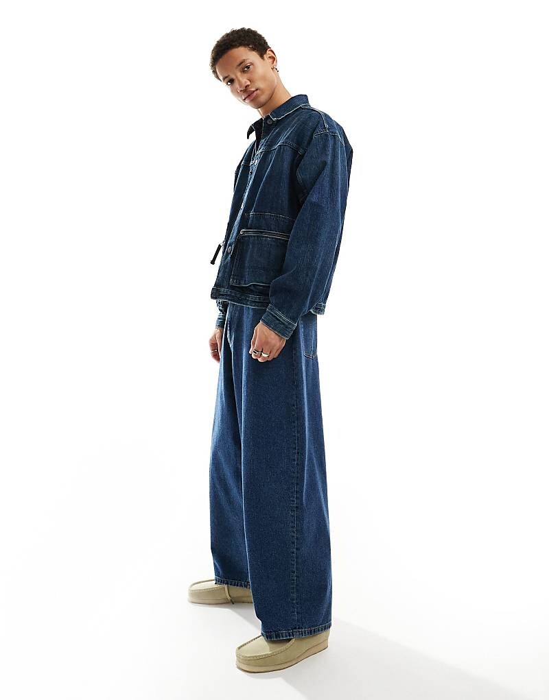 

Синяя куртка G-Star – Denim Utility