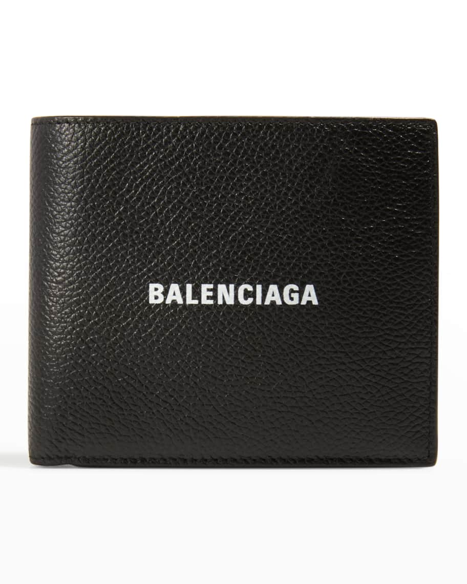 

Мужской двойной кожаный кошелек Balenciaga