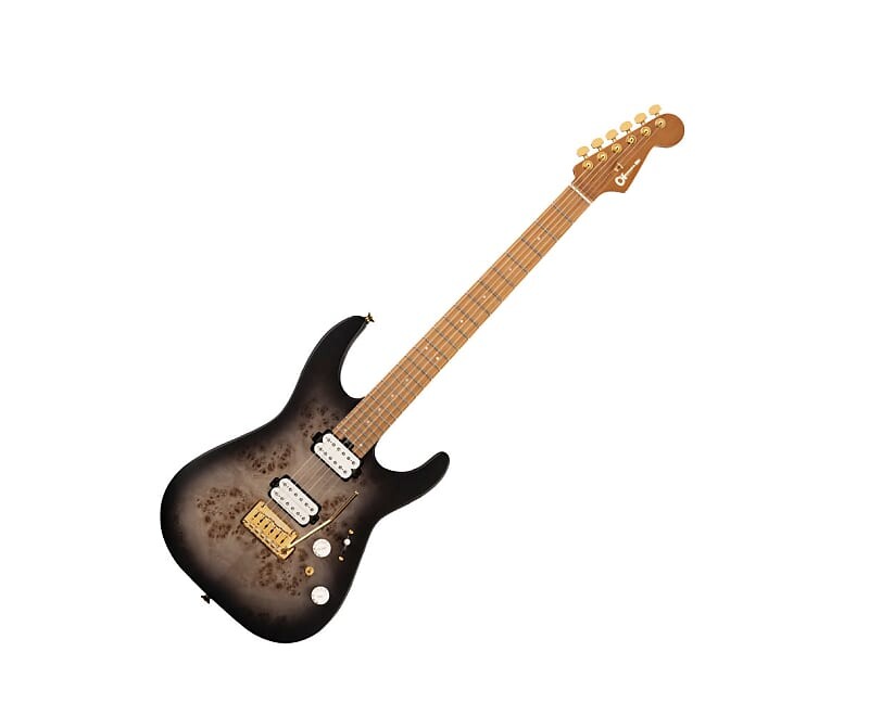 

Электрогитара Charvel Pro-Mod DK24 HH 2PT CM - Trans Black Burst w/ Caramelized Maple FB