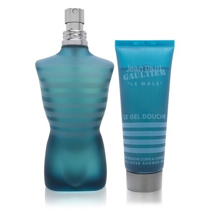 

Le Male by Jean Paul Gaultier for Men Eau de Toilette Spray 4.2oz and All Over Shower Gel 2.5oz