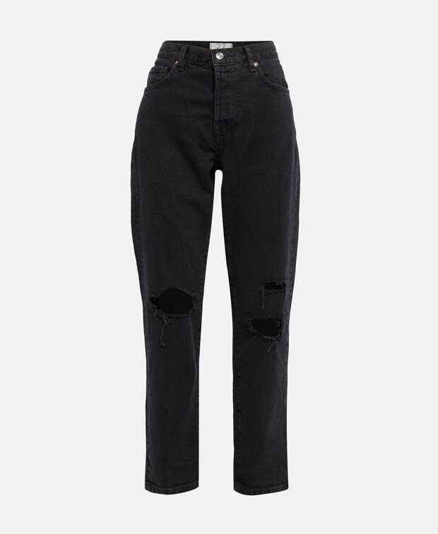 

Разрушенные джинсы Free People, черный