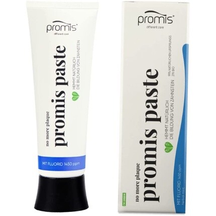 

Зубная паста Paste Natural против зубного налета с 1450 ppm фтора, 75 мл, Promis