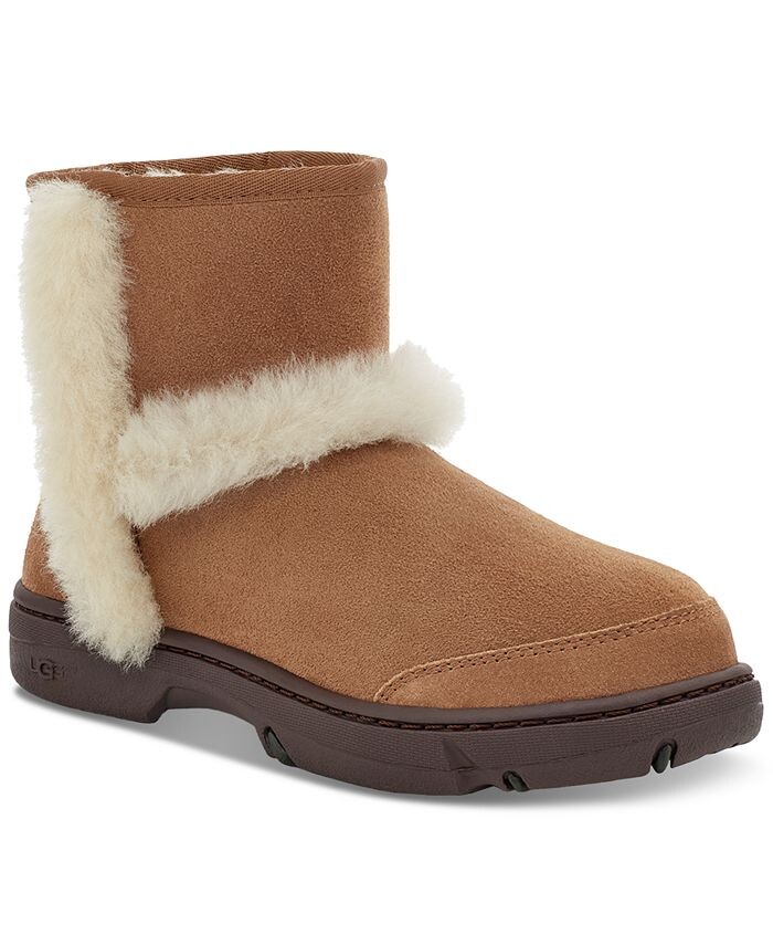 

Женские ботильоны с прорезными швами в виде солнечных лучей UGG, коричневый