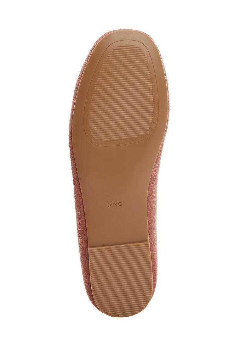 

Балетки с ремешками LARA Mango Kids, светло-розовый