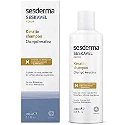 

Кератиновый шампунь 200мл, Sesderma