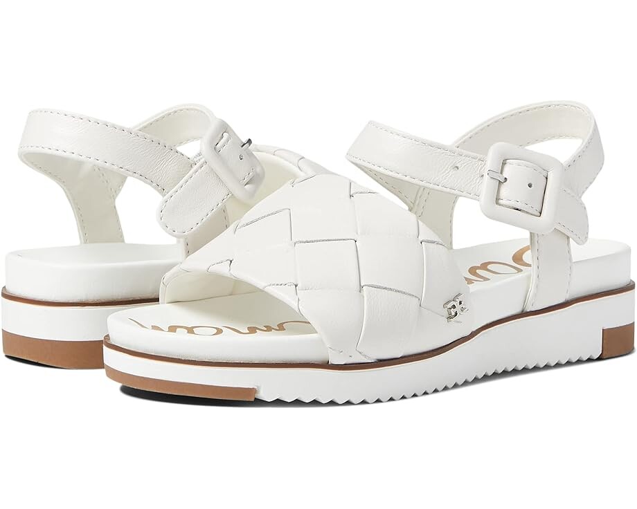

Сандалии Sam Edelman Adaley Mini, ярко-белый
