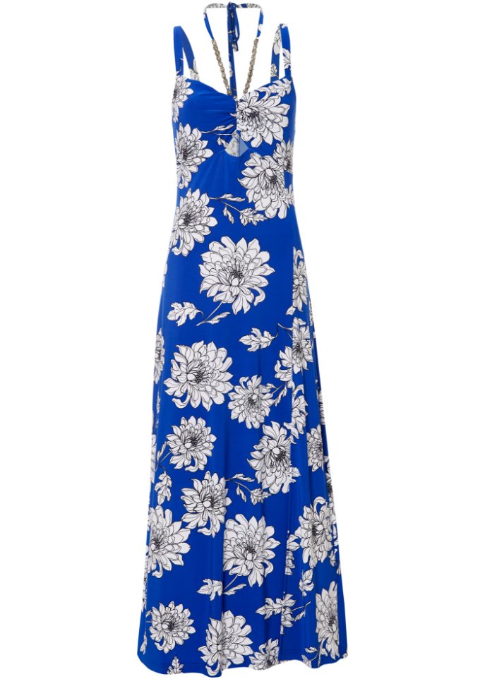 Платье с вырезом Bodyflirt Boutique, синий платье с сетчатой вставкой bodyflirt boutique синий