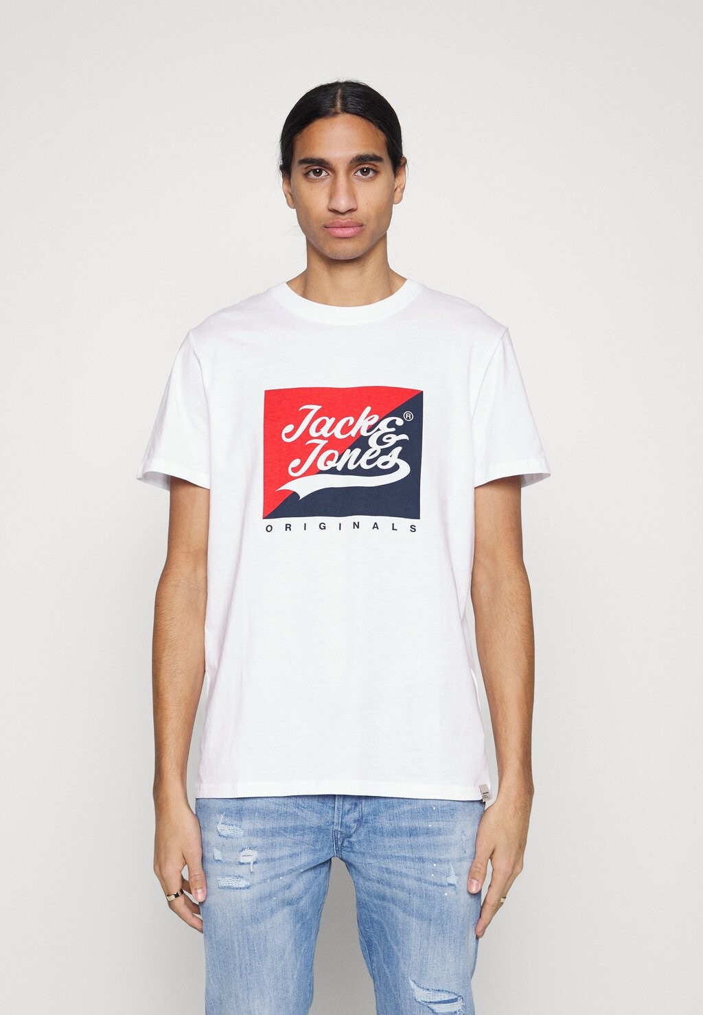

Футболка с принтом Jack & Jones, белый