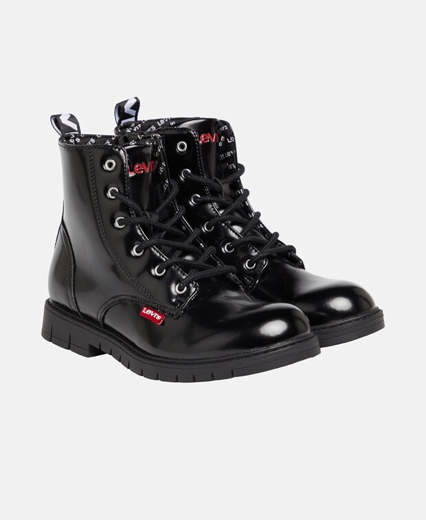 

Ботинки на шнуровке Levi's, цвет Caviar Black