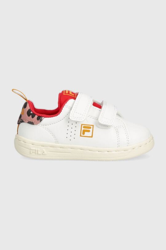 

Детские кроссовки Fila CROSSCOURT 2 NT F на липучке, белый