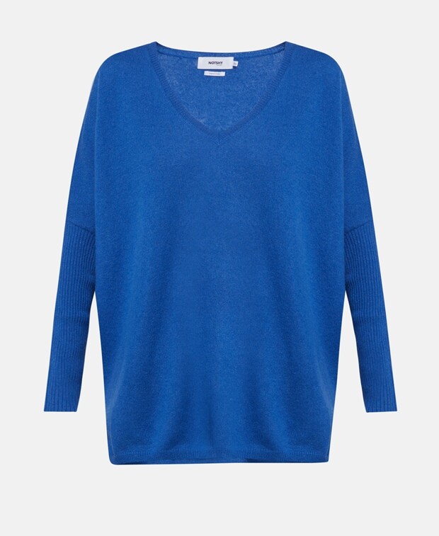 

Кашемировый пуловер Notshy Cashmere, синий