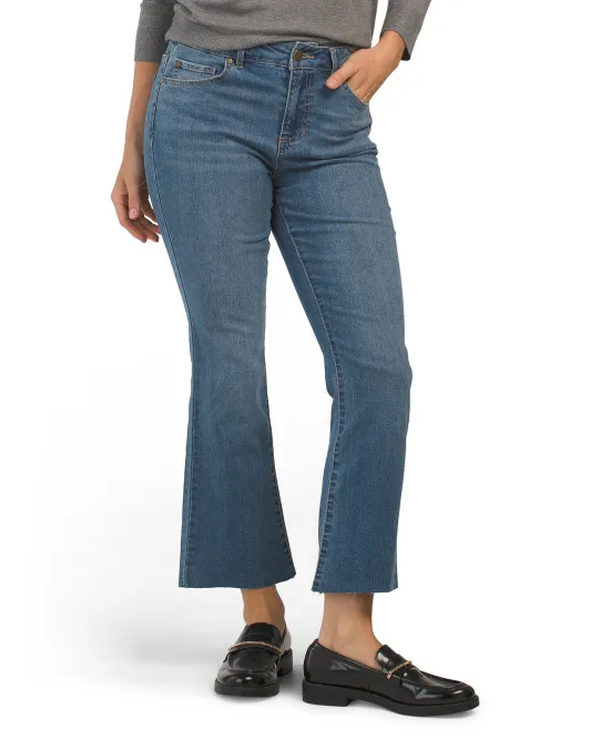 

Укороченные джинсы Bootcut из переработанного денима D. Jeans, цвет Medium Wash