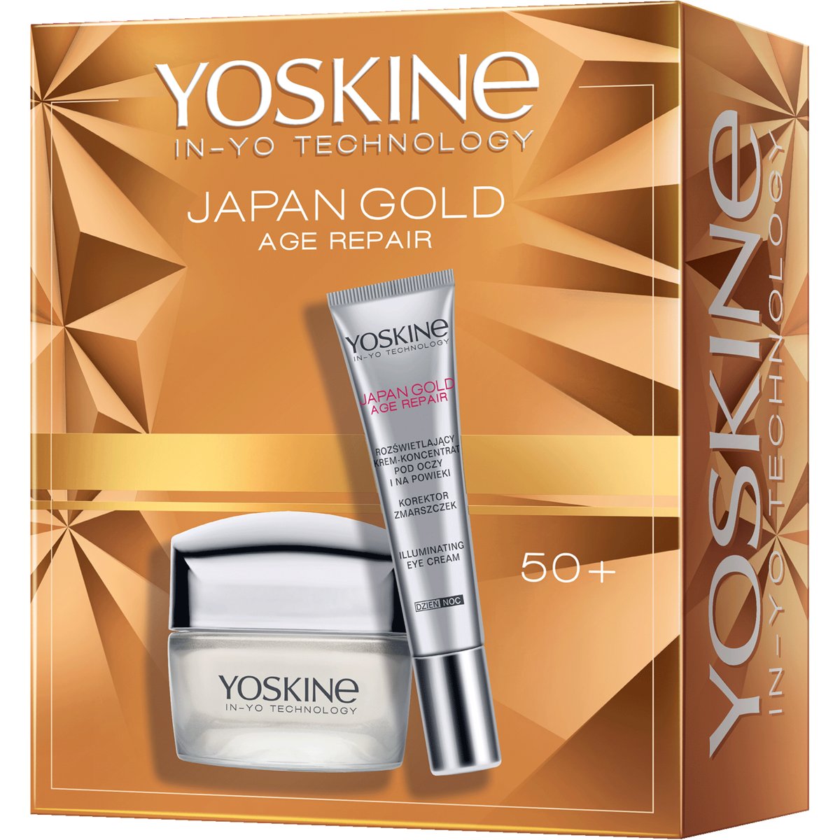 

Yoskine, Japan Gold, Набор косметики для лица, 2 шт