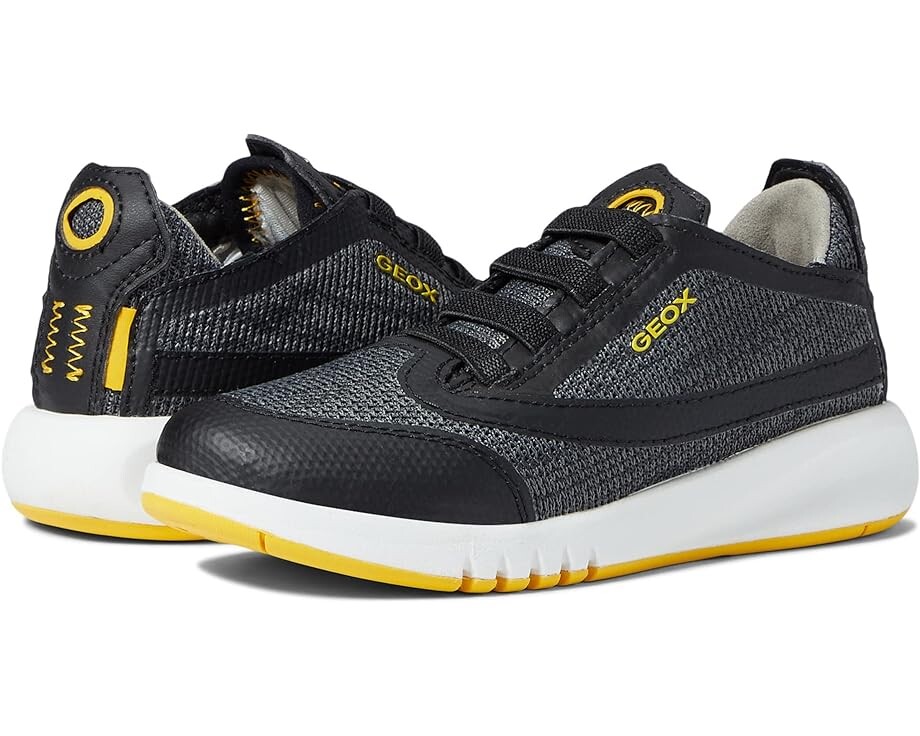 

Кроссовки Geox Aeranter 4, цвет Black/Yellow