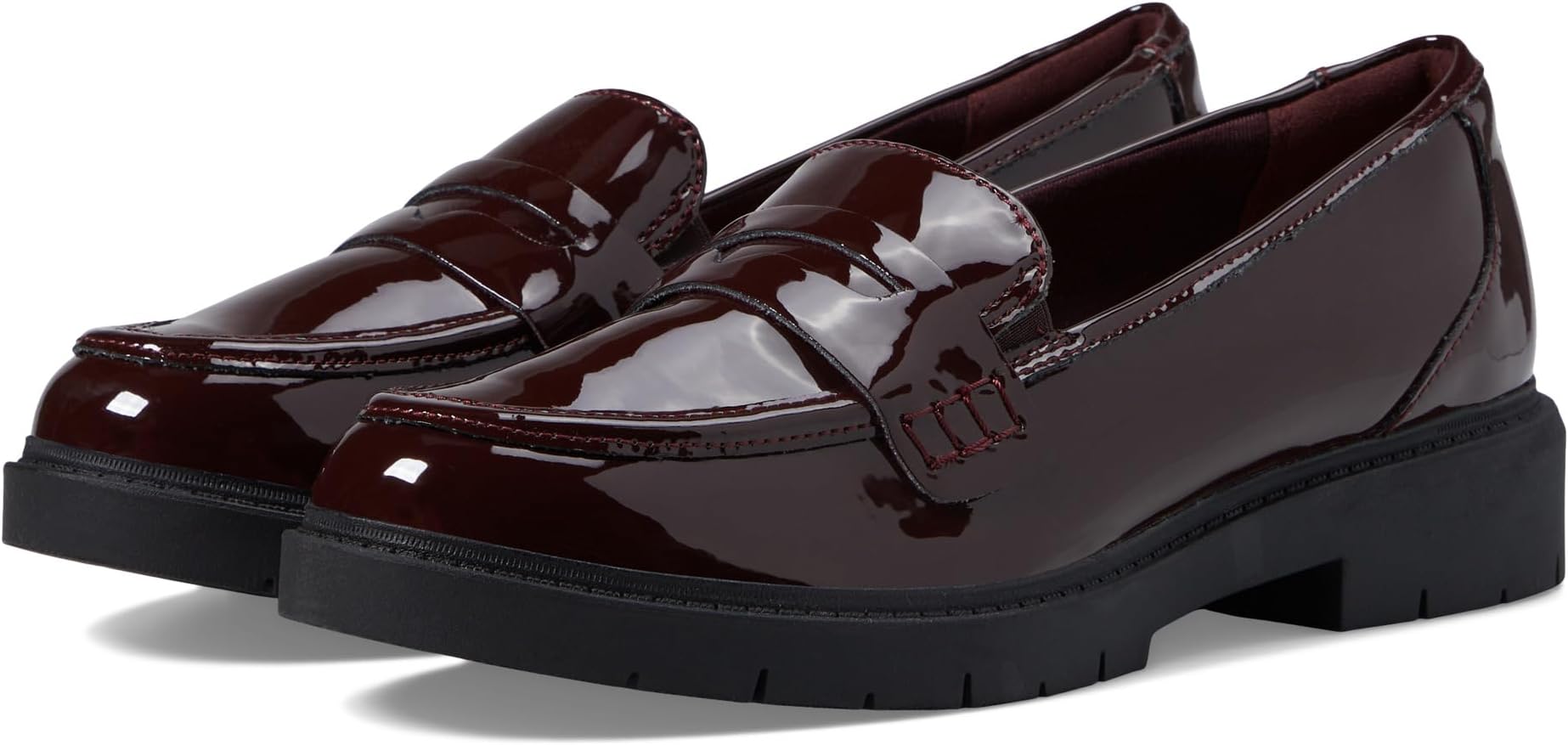 

Балетки Westlynn Ayla Clarks, цвет Burgundy Patent Synthetic