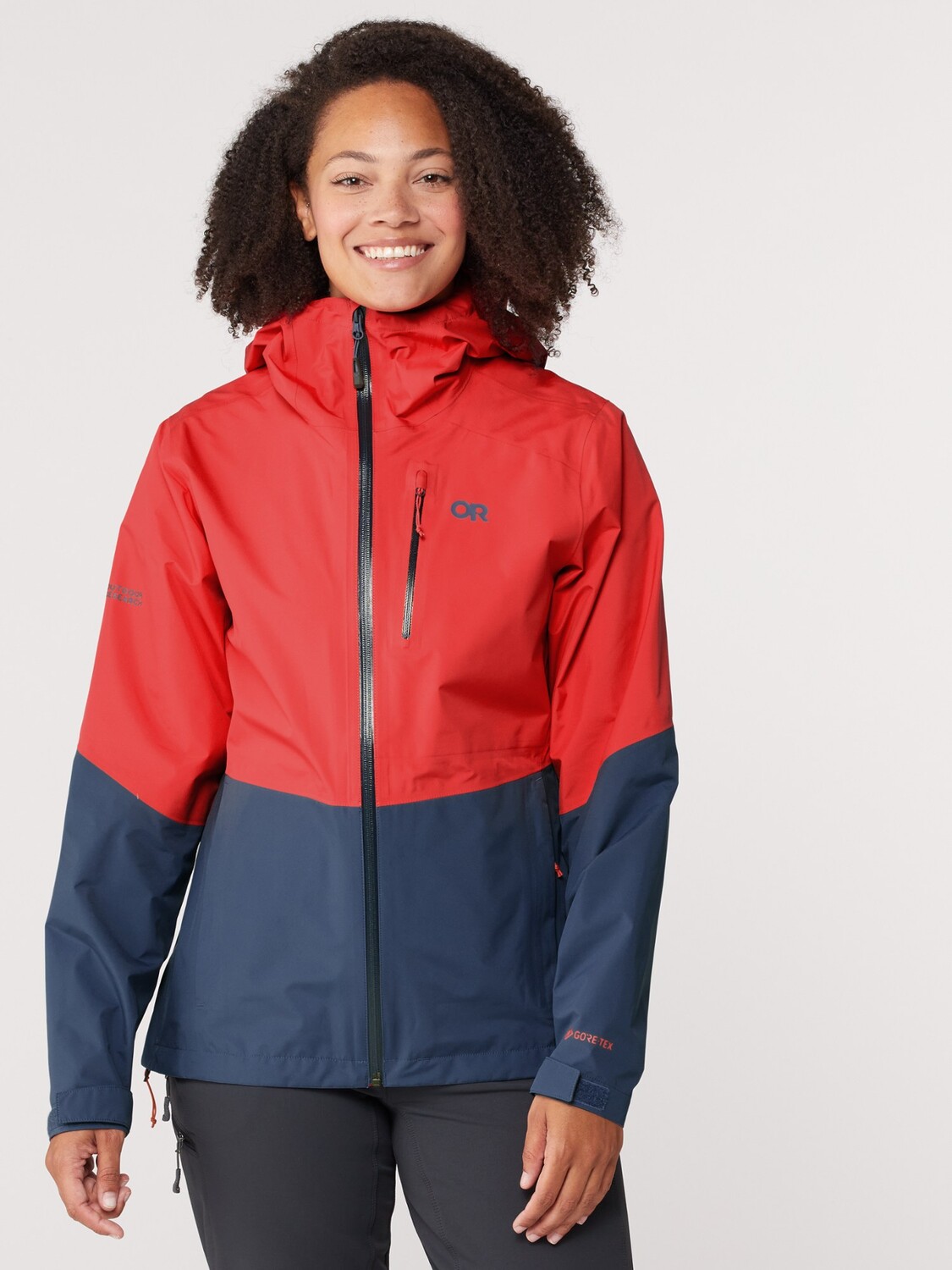

Куртка Aspire II GORE-TEX — женская Outdoor Research, красный