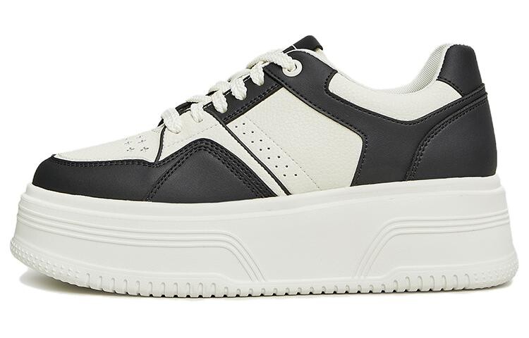 

Кеды, скейтборд обувь женская низкая Basto, цвет Black/Beige