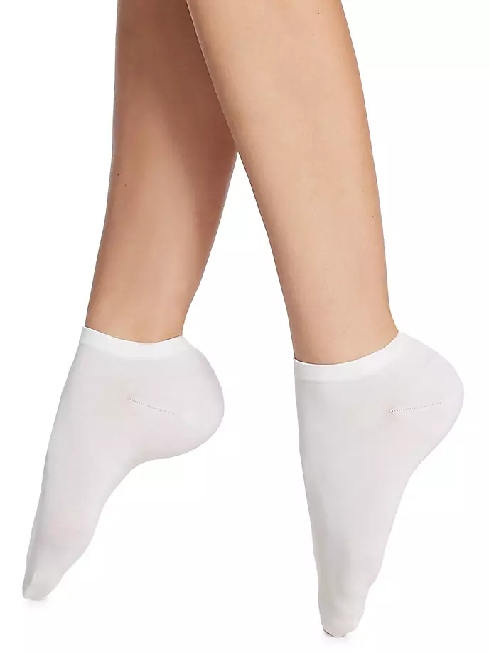 

Хлопковые носки-кроссовки Wolford, белый